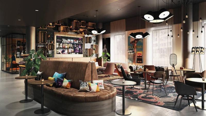 Отель Moxy Duesseldorf South Экстерьер фото